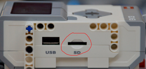 This is an image of the brick's SD card slot.
