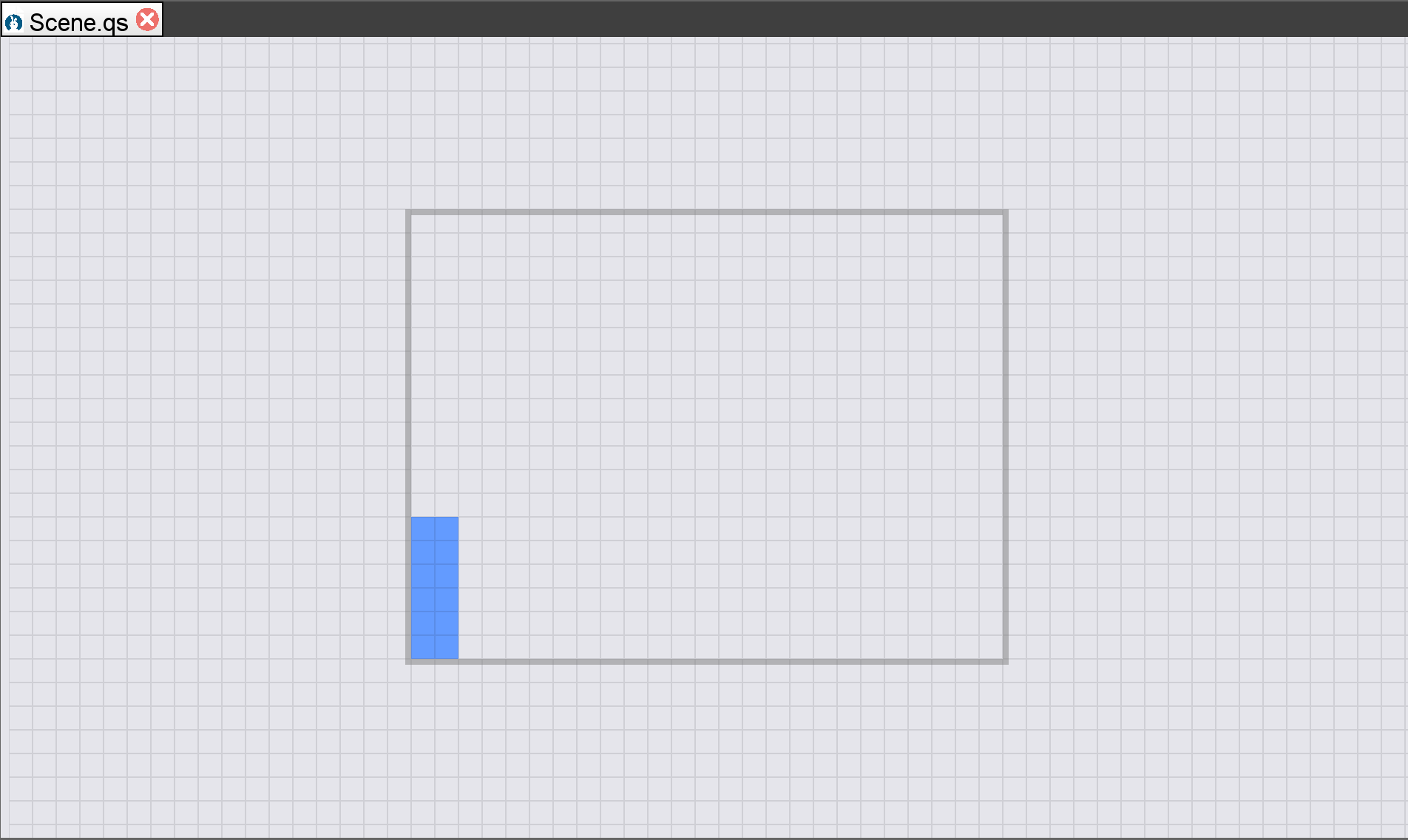 This image contains a 6 x 2 water tile from the (0, 0) point up 6 and two over. At each point, tiles can be selected and modified.