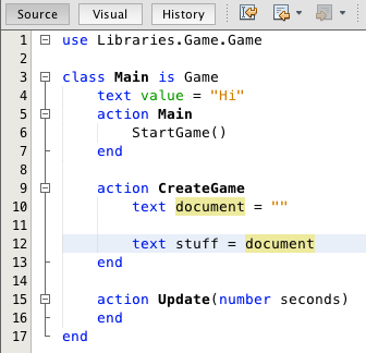 This is an image of the highlighting