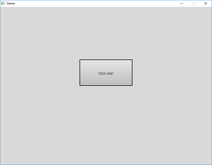 This image shows the Button's appearance in the game window.
