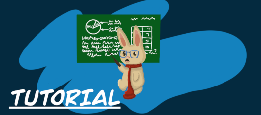 A cute bunny named Quincy teaching.